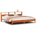  Sengeramme uten madrass voksbrun 180x200 cm heltre furu 8721158409058