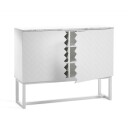 A2 Story Skap Hvit/Hvit/Marmor