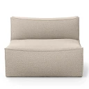 Ferm Living Catena Sofa Center L100   Wool Boucle   Natural