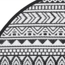  Uteteppe svart Ø160 cm PP 368515