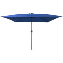  Firkanta Hageparasol 295x245 cm Azure blå