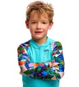 Funkita Badetop Zippy UV50+ Palm Prisme Funkita 4 år 104 Badetøy Turkis