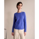 Ines de la Fressange Paris Dame Strikkevarer Blå XL,