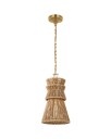Antigua 10" Pendant Natural Abaca
