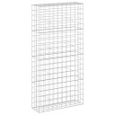 vidaXL Gabion med 5 mm tråd og 10x10 cm mesh 100x30x200 cm