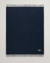 Gant Archive Shield pledd EVENING BLUE 130X180