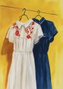 Two Dresses Poster Plakat / 50x70cm