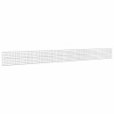 vidaXL Gabion med 3,5 mm tråd og 10x10 cm nett 1100x10x100 cm