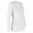 BBcomfort Organic Langermet Ammegenser White (XS)