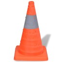5 Trafikkkjegler i Pop-up modell 42 cm
