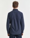 Gant Melert flanellskjorte i regular fit DARK INDIGO MELANGE XL