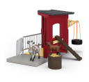 Schleich Geitestall med Geiter og Tilbehør for Fantasifull Lek
