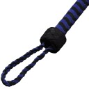 Strict Leather Stric Leather Blå Semsket Skinn Flogger 90 cm   - Forskjellige farger