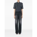 MM6 Maison Margiela, Dame, Bluser & Skjorter, Svart, S,