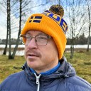 Netshirt Strikket Lue Pom Pom Sweden Winter Retro One size 39871-C