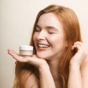 Uoga Uoga Mineral Foundation Powder with amber SPF15 Petals of Sakura
