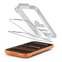 Tech-Protect Quick Set+ Skjermbeskyttelsesglass for iPhone 17 Pro - 2 Pakning Gjennomsiktig/Svart Kant