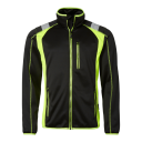Top Swede 275 Svette, Sort/Fluoresant Yellow, 1 Stk ,SBG-275029005 XXXL