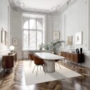 Viskoseteppe   Jodhpur Special Luxury Edition lysbeige Størrelse: 300 x 400 cm