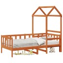  Dagsengsett 2 pcs Vokset Brun Massiv furu