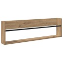 vidaXL Magasinreol Artisan Eik 100 x 12 x 30 cm Konstruert tre