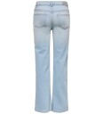 Kids Only Jeans - KogJuicy - Bred - Light Blue Denim/Rhinestone - Kids Only - 11 år (146) - Jeans - Blå