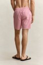 GANT Striped Seersucker Swim Shorts   Red   XXXL