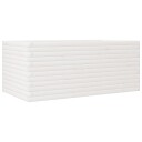  Plantekasse hvit 110x60x46 cm heltre furu