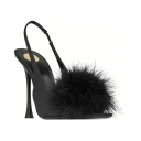 Saint Laurent Dame Sko Svart 37 EU,