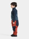 Didriksons   Fleeceskjorte Monte Kids' Half Button   Blå