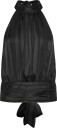 Gina Tricot Halterneck Top   Black   34