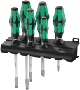 Wera Skrutrekkersett 334/355 SK/6 med Stativ - 6 Deler