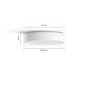 Philips Hue WA Enrave Small Taklampe Hvit - 60573