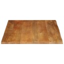  Bordplate naturlig kant 110x80x3,8 cm heltre mango 370605