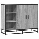  Skjenk grå sonoma eik 92x35x76 cm konstruert tre 8721102840814