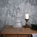 Seasons Julepynt Furutre Glass Klar 40cm