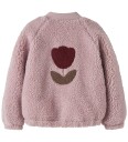 Name It Fleecejakke   NmfMiffy   Teddy   Violet Ice   Name It   3 år (98)   Fleecejakke Bordeaux Brun Rosa