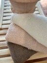 Pledd i mohair i lekker rosafarge.