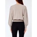 Liu Jo Dame Strikkevarer Beige L,