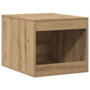Vidaxl Skap Til Kattetoalett Artisan Eik 47X59X42 cm Konstruert Tre