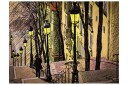 Fototapet Lonely Walk Through Montmartre 250x193 - Artgeist sp. z o. o.