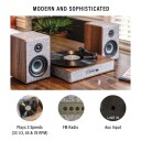 Crosley Arya Platespiller med høyttalere Gray