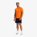 Revolutionrace Direction Active T shirt Herre Persimmon Orange S Herre Overdeler T skjorter