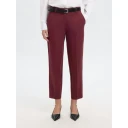 Selected Femme Dame Bukser Rød M,