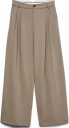 Vero Moda Vmstella Mw Wide Pleat Pant Noos   Beige   38 x 32