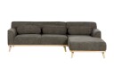 Bree Hjørnesofa 3 seter   Grønn/Lyst tre