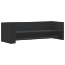  Vegghylle svart 100x35x30,5 cm sponplate