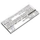 Cisco 8800 batteri (1700 mAh 3.8 V, Sort)