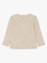 Mikk line Merino Wool Ls Top Beige 110