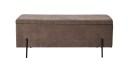 Brewster benk m oppbevaring 120 cm   Brun
